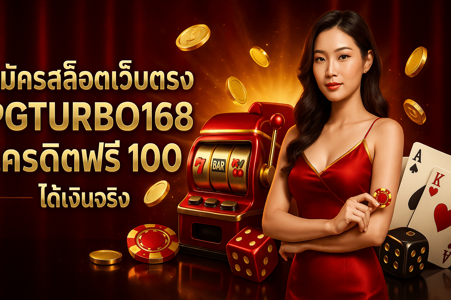 สมัครสล็อตเว็บตรง PGTURBO168 เครดิตฟรี